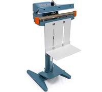 Premium Foot Pedal Heat Sealer Machine with Cutter - Ideal for All Thermoplastic Plastic Foils - 35mm - Easy Foot Operation & Coding - Commercial Grade Impulse Welder - Singlesided - Buy Now!