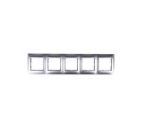 Premium Frame 5 Speed Silver Matt/ For Simon 54 DRK5/43