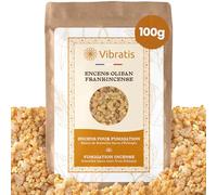 Premium Frankincense Grains 100g - Boswellia Carterii | Natural Loban Crystals for Incense & Aromatherapy | Sacred Frankincense for Meditation & Church Rituals