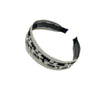 Premium French Lace Hairband Wide Comfort Band Hair Accessory Multiple Occasions Lace Fabric Headpiece
