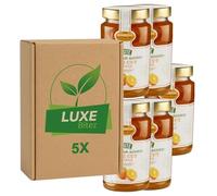 Premium Fruit Preserve - Fine Cut Orange Marmalade 430g - No Added Sugar - Compatible with Stute By Luxe Bitez (Pack of 5)