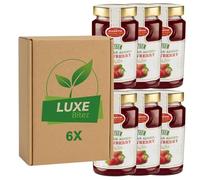 Premium Fruit Preserve - Strawberry Jam 430g - No Added Sugar - Compatible with Stute By Luxe Bitez (Pack of 6)