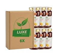 Premium Fruit Preserve - Thick Cut Orange Marmalade 430g - No Added Sugar - Compatible with Stute By Luxe Bitez (Pack of 6)