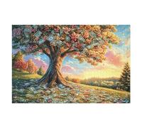 Premium Fruit Tree Forest Wild Nature Rural Countryside Beautiful 1000 Piece Adult Jigsaw Puzzle Challenging Fun And Engaging Ideal Pastime for Home 1000 PCS（75x50cm）