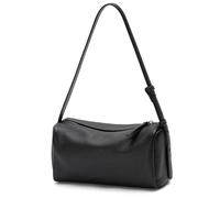 Premium Full Grain Cowhide Leather Crossbody Hobo Bags for Women, Adjustable Strap Shoulder Purses, Black, 8.75" L x 4.5" H x 4" W, Full-grain Cowhide Leather Shoulder Bag