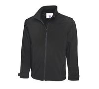 Un lothing Men's Premium Full Zip Soft Shell Jacket Full Zip (pack of 1)
