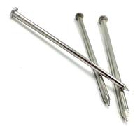 Premium Galvanised Round Head Nails - Ideal for Woodworking and Construction Pack of: 100 Size: 5.0 x 150mm (6")