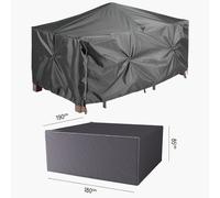 Garden Set Aerocover Oblong 180x190x85cm, Black