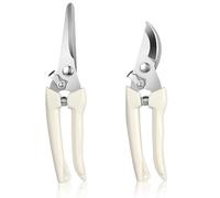 Premium Garden Shears, Honitra Scissors Gardening Tools, pruners for Flower, Bushes, Rose and Fruit Tree, use for Florist, Yard and Orchard The Plant Clippers