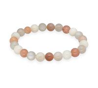 Premium Gemstone Bead Bracelet 8mm Natural Stone Ball Bracelet Elastic