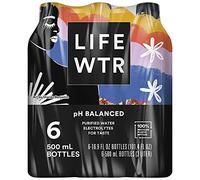 Premium gereinigtes Wasser, pH-ausgewogen mit Elektrolyten für Geschmack, 500 ml Flaschen (6 pieces) (Verpackung kann variieren)
