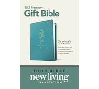 Premium Gift Bible NLT (Red Letter, LeatherLike, Teal): New Living Translation Teal Leatherlike