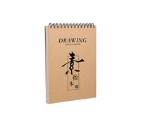 Premium Gilded Cover Art Sketch Pad with Binding Durability for Watercolor Pencil and Charcoal Watercolor