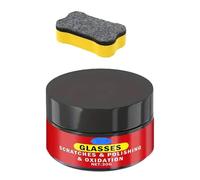 Premium Glass Scratch Remover Wax with Coating | Windshield & Eyeglass Polish for Multi Surfaces Glass Scratch Remover Waxes