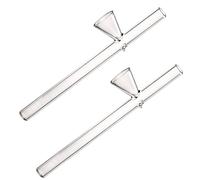 Premium Glass Smoking Bong Pipe, 2PCS Glass Pipe Smoking, Handcrafted Portable Tobacco Smoking Pipe with Honeycomb, Smokin g Pipes Glas, Trending Durable Design for Smooth Hits