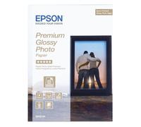 Epson Premium Glossy Photo Paper - 13x18cm - 30 Sheets White Premium-gloss