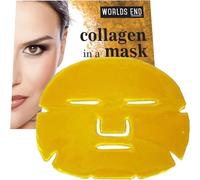 Premium Gold Bio Collagen Crystal Face Mask - Anti-Aging, Moisturizing, and Firming Skincare Treatment (5 Pack) for Youthful and Radiant Skin