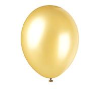 Premium Gold Champagne Pearlized Balloons (30cm) Pack of 8 - Elegant Party Decorations
