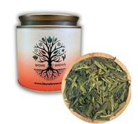 Premium Grade Dragon Well Loose Leaf Green Tea - Authentic Longjing Tea, Naturally Sweet Green Tea, High Antioxidants, Handpicked at Peak Season, Tea Gift 100g (75 Cups)