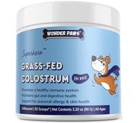 Premium Grass Fed Colostrum for Dogs - Pure Bovine Colostrum for Dogs - Immune, Allergy, Skin & Itch Relief - All Ages, Sizes & Breeds - 3.20oz