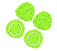 Premium Green Microfibre Mop Refills - Multi-Surface Rotating Triangle Pads with 360° Spin for Tile, Laminate and All Smooth Floors