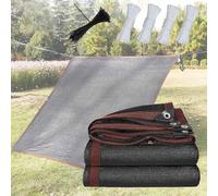 Premium Greenhouse Shade Netting 4x10m 95% Sun Block Sail with Grommets & Rope for Balcony Carports Patios Ponds Durable Shade Cloth for Garden Protection