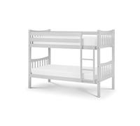 Premium Grey Bunk Bed Ashfield Pale Grey Single