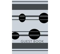 Premium Guest Book Hardcover: Minimalist, Elegant Memory Book for Home Staging, Airbnb Hosts, Hotels & Special Occasions: 200-Page Modern Hardback for Collecting Messages & Memories
