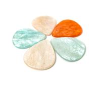 Premium Guitar Picks - Laser Marbleized 2.6mm Acrylic Bass Picks Heavy Collectible Chameleon Plectrum Pearl Guitar Picks Mixed Color Picks for Electric, Acoustic & Bass Guitars (10 pcs/set)