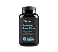 Premium Gut Probiotics and Prebiotics, 120 Gastroresistant Capsules, 30 strains (80 Billion CFU) + Butyrate (Postibiotic), Inulin, Zinc | Digestive Supplement | Vegan | Zenement