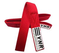 Premium Gymnastic Bar Loops Straps, hand grip, palm protection, guards (32CM, Red)