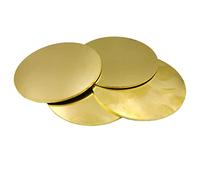 Premium H62 Brass Discs - Durable 20mm to 200mm Diameter Plates for Engineering, DIY, and Plumbing use(60x0.8mm 1Pc)