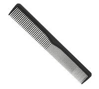 Premium Hair Comb - Shatterproof Premium Carbon Comb for Hair & Beard - Developed by Barbers - 18 cm Antistatic Mens Comb Barber Comb Double-Sided - Styling Haircomb for Men and Women