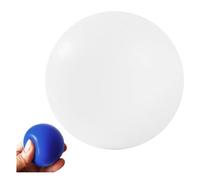Premium Hand Exercise Balls, Mind & Body Stress Balls for Adults, Kids, Autism, Elastic Finger Strengthening Grip Ball for Hand Therapy, Arthritis, Attention Deficit (White)