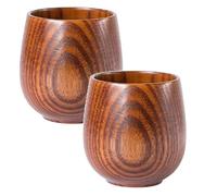 Premium Handcrafted Charred Wooden Whiskey Glasses - Unique Bourbon & Old Fashioned Tumbler for Men | Perfect Groomsmen, Dad’s Birthday & Retirement Gifts (2)