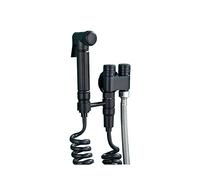 Premium Handheld Bidet Sprayer Kit - Adjustable Brass Toilet Jet Spray for Hot & Cold Water Stainless Steel & Black Finish - Ideal for Bathroom Hygiene and Comfort