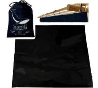 Premium Handi portable blackout blind with unique hook-on system. Guaranteed all night hold | Easy Install | 198 x130cm | Travel Anywhere Curtain | Suction Cups Temporary Stick on to Windows | Baby
