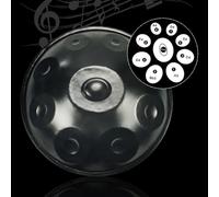 Premium Handpan Instrument for Meditation, Concerts, and Gifting, Available in Multiple Note Configurations