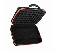 Premium Hard Shell Essential Oil Case with Strong Zipper for 60 Bottles 5ml/15ml Perfect for On-The-Go Protection (Red)