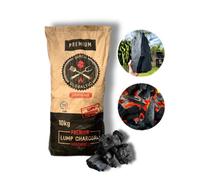 Premium Hardwood Lumpwood Birch Restaurant Charcoal 10Kg