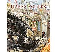 Premium Harry Potter And The Goblet Of Fire Illustrated Edition Dr Fast Shippin