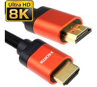 Premium HDMI 2.1 Ultra High Speed Cable: 8K/4K60Hz, 48Gbps, eARC, 1m Copper - 10451