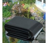 Premium HDPE Pond Liners for Garden Pools Flexible Waterproof Films Available in 6x6m 7x8m 8x10m 10x12m Sizes Ideal for Fish Ponds Small Water Features and Fountains.
