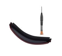 Premium Headband Cushion Screwdriver Replacement For QC35/35II Over Ear Headphones Soft Protein Leather Headbeam Pad Headband Pad Replacement Kit