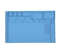 Premium Heat Withstand 932°F Silicone Soldering Mat, Large Anti Static Magnetic Electronic Repair Work Mat for Cell Phone Laptop Repair, 21.7x13.8x0.4in