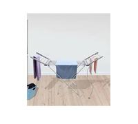Premium Heated Winged Clothes Airer with Cover - Energy Efficient Electric Drying Rack - Lightweight Aluminium, Folds Flat (5cm) - Indoor Laundry Dryer