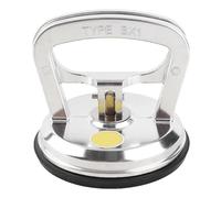 Premium Heavy Duty 50KG Manual Suction Cup Glass Lifter Aluminum Alloy Glass Puller with Rubber Chassis for Lifting Glass Ceramic Tiles Floor Panels Car Body Parts Smooth Surfaces