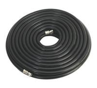 Premium Heavy Duty Air Hose With 1/4 Inch Bsp Unions - 20 Metres Long And 10mm Bore Size