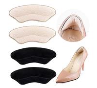 Premium Heel Pads for Shoes Too Big, Self-Adhesive Heel Inserts for Women&Men, Heel Grips to Improve Shoe Fit and Comfort, Heel Protectors to Prevent Pain Blisters Calluses (2 Pairs)
