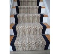 Premium Herringbone Design Rugs - Elegant Runners for Exquisite Style & Functionality - Perfect for Hallways Stairs and Entryways - Enhance Your Home Decor with Classic Geometric Pattern